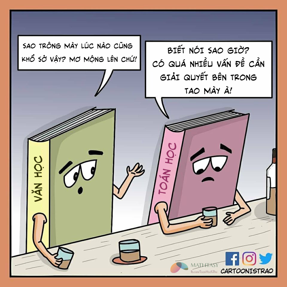 Cuộc trò chuyện giữa văn và toán